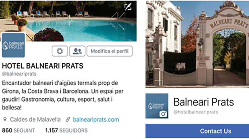 ¿Quieres compartir en las redes sociales tus experiencias a #BalneariPrats?